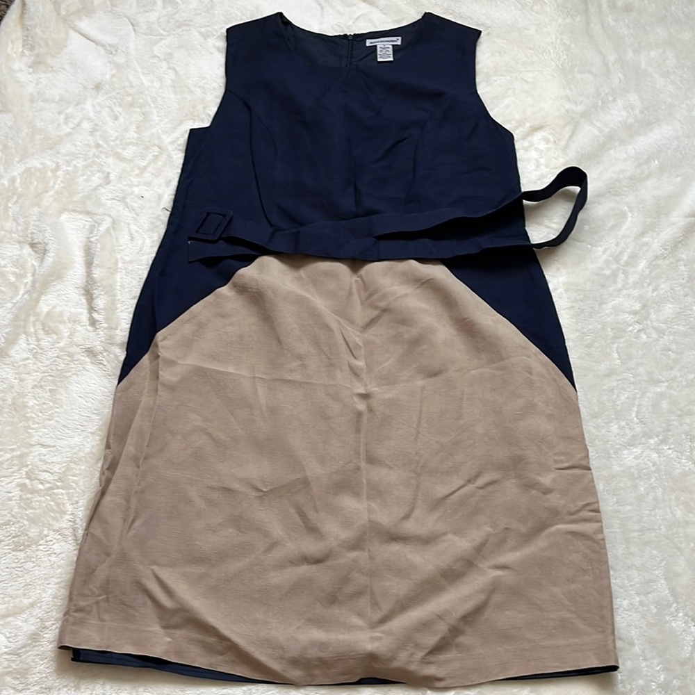 Jessica London navy blue and tan size 16